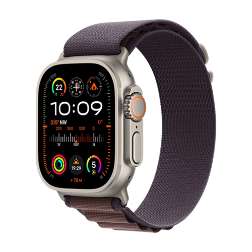  Apple Watch Ultra 2 LTE 49mm Titanium Case with Alpine Loop S 