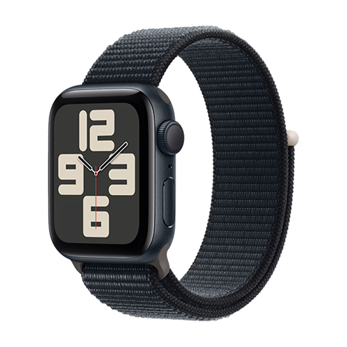 Apple Watch SE (2023) GPS 40mm Midnight Aluminium Case with Sport Loop - Midnight