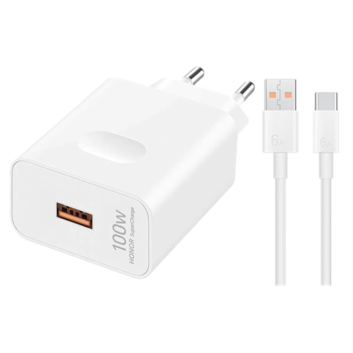 Honor SuperCharge Power Adapter 100W - White