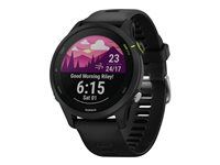 Garmin Forerunner 255 Music 46 mm Sort Sportsur