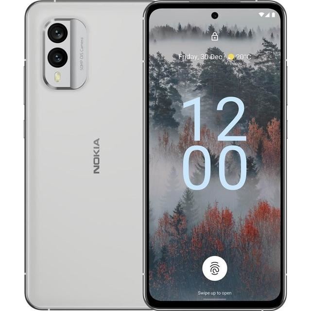 Nokia X30 5G (128GB/Ice White) uden abonnement