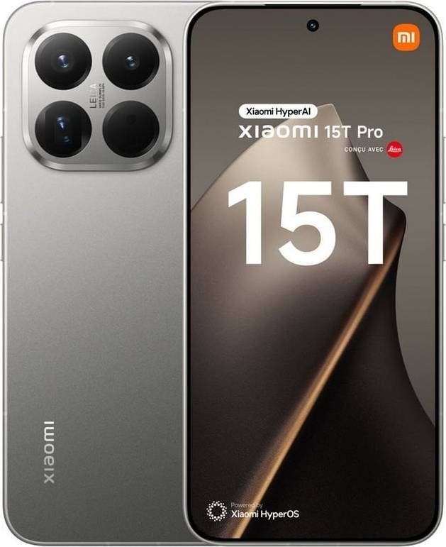 Xiaomi 15T PRO 5G (256GB/Grey) uden abonnement