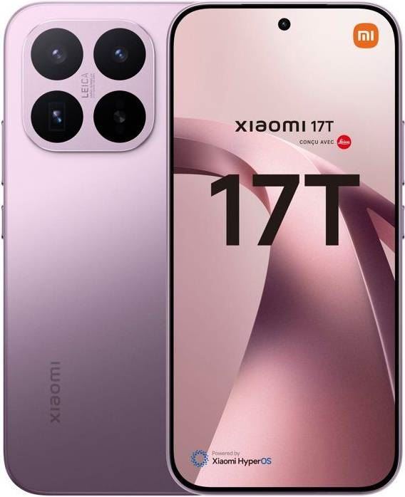 Xiaomi 17T 5G (512GB/Violet) uden abonnement