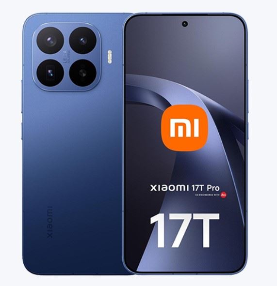 Xiaomi 17T Pro 5G (512GB/Deep Blue) uden abonnement