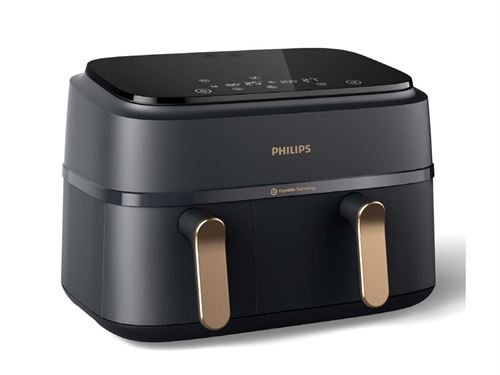 Philips Series 3000 NA352 Airfryer 2.75kW Trækulsgrå/kobber