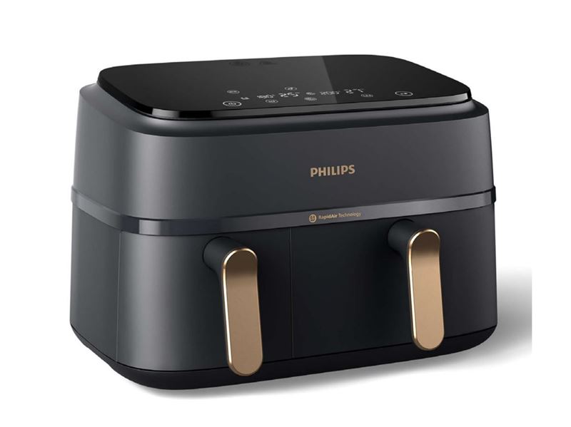 Philips Series 3000 NA352 Airfryer 2.75kW Trækulsgrå/kobber