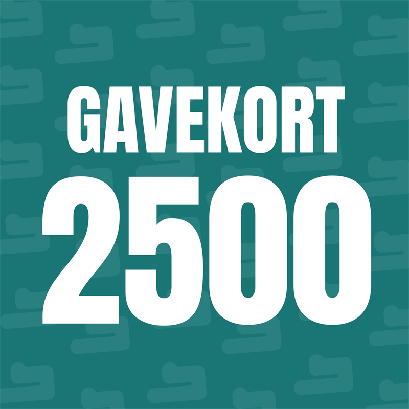 GAVEKORT (2500 kr.)