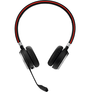 Jabra Evolve 65 SE MS Stereo Trådløs Headset Sort