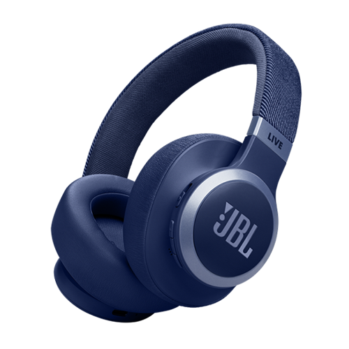 JBL Live 770NC Over Ear Bluetooth Headset - Blue