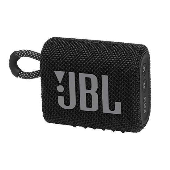 JBL Go 3 Bluetooth Speaker - Black