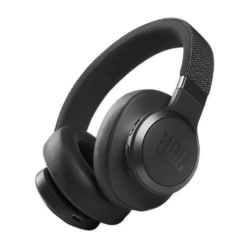 JBL Live 660NC Over Ear Bluetooth Headset - Black 