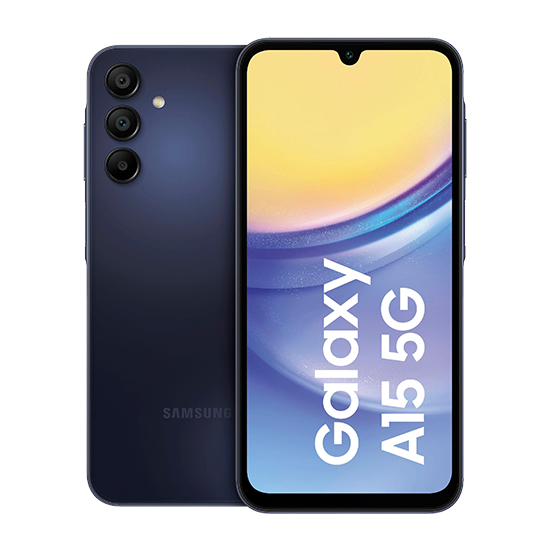 Se Samsung Galaxy A15 5G (128GB/Blue Black) hos Salgsbutikken.dk