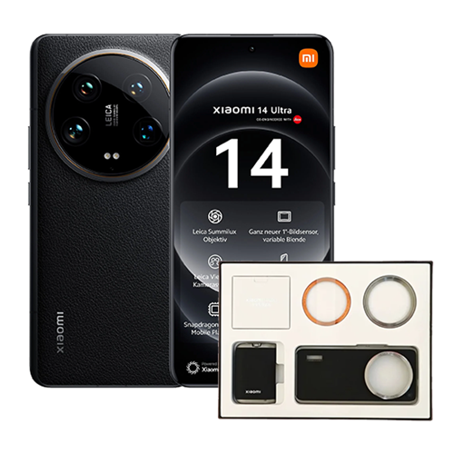 Xiaomi 14 Ultra 5G (512GB/Black) + Photography Kit